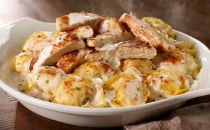 Chicken Tortelloni Alfredo