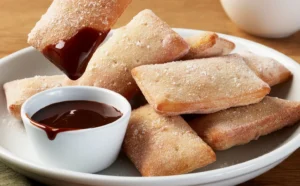 Warm Italian Donuts Chocolate