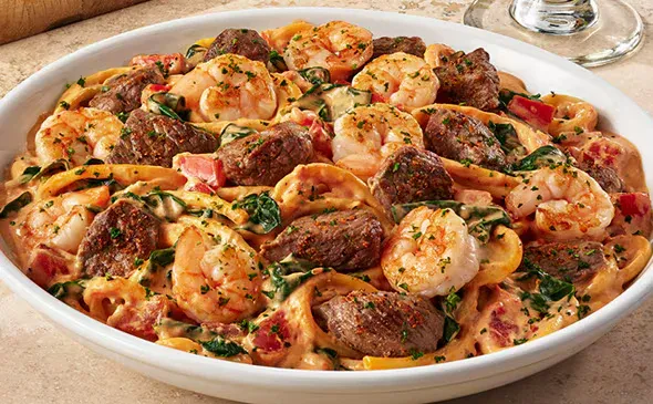 calabrian steak and shrimp