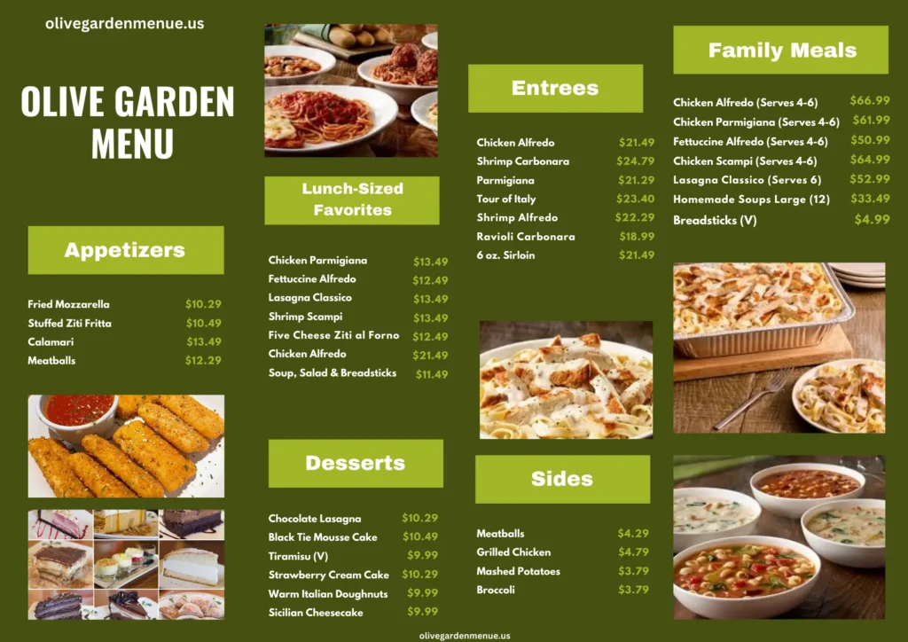 olive garden menu pdf