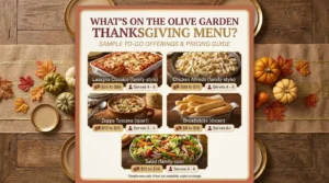Olive Garden Thanksgiving Menu